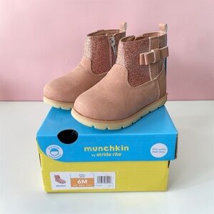 Stride Rite Pink Kids Boots